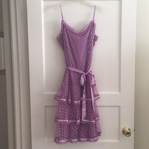 Betsey Johnson purple tulle dress